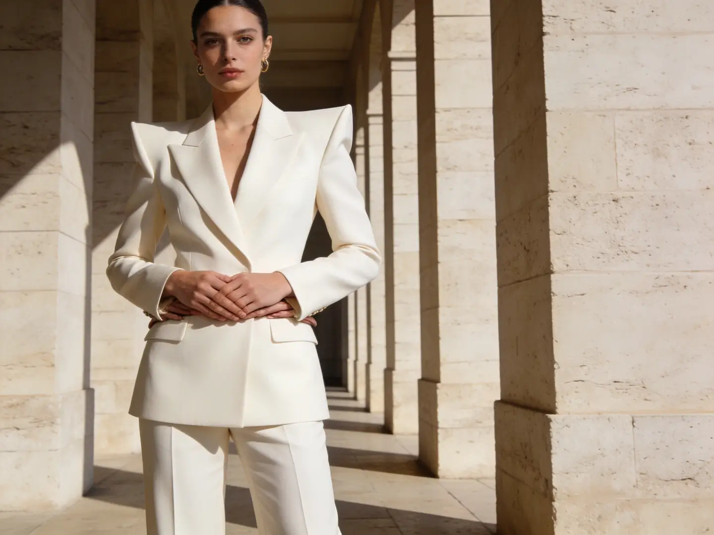 Luxury Fashion Campaign Shot